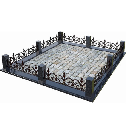 Кованая ограда КО-3