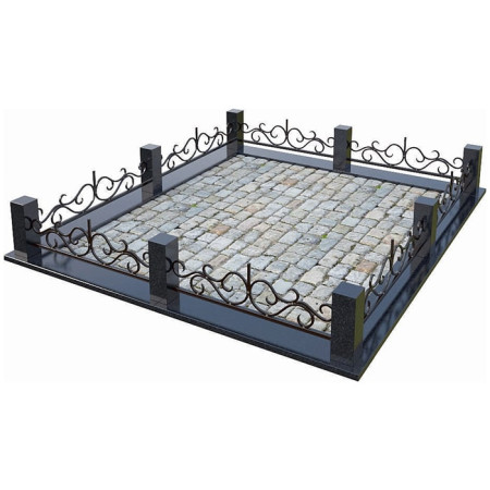 Кованая ограда КО-4