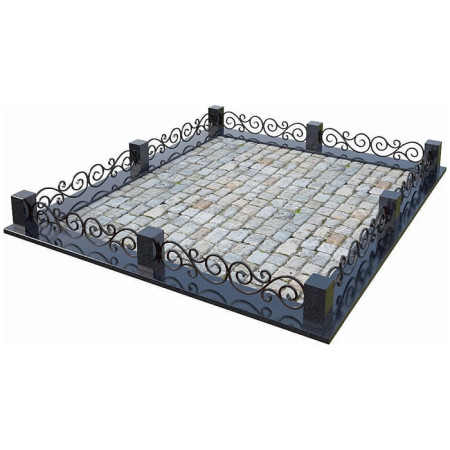 Кованая ограда КО-13