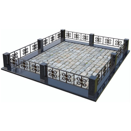 Кованая ограда КО-8