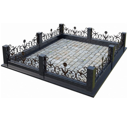 Кованая ограда КО-14