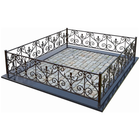 Кованная ограда МО-16