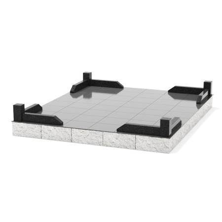 Гранитная ограда ОГ-10