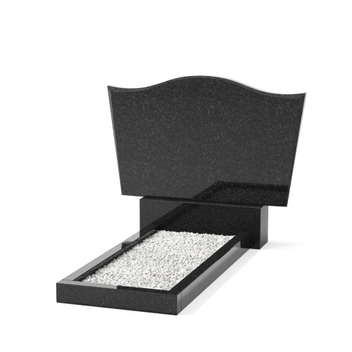 Двойной памятник B-1 гранитный