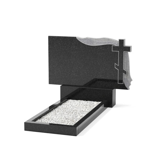 Двойной памятник B-37 гранитный