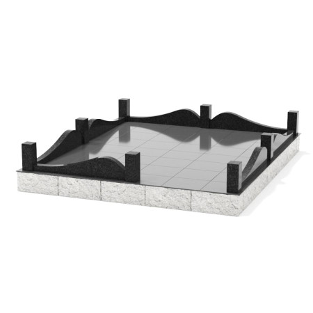 Гранитная ограда ОГ-13