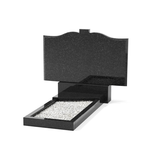 Двойной памятник B-11 гранитный