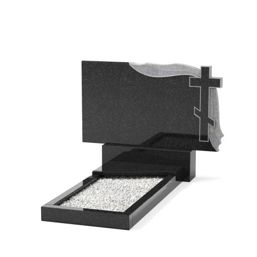 Двойной памятник B-37 гранитный