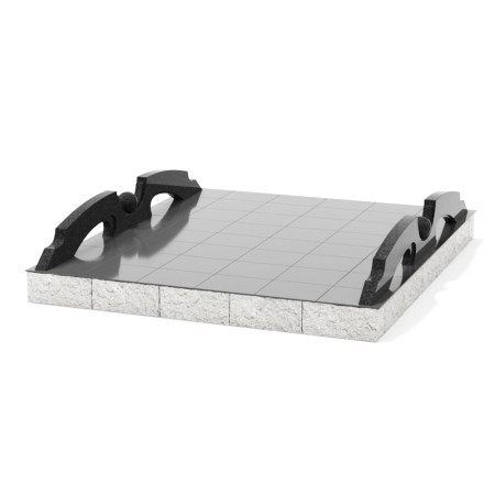 Гранитная ограда ОГ-21