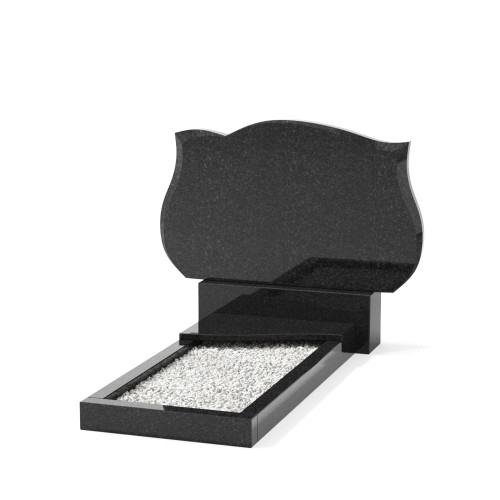 Двойной памятник B-9 гранитный