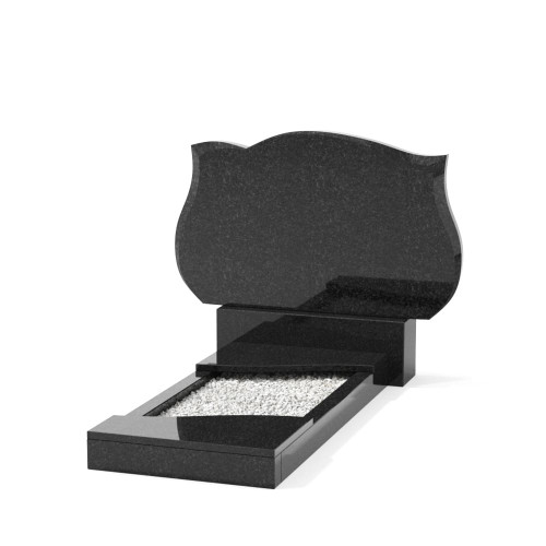 Двойной памятник B-9 гранитный