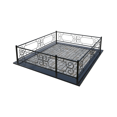 Металлическая ограда МО-5