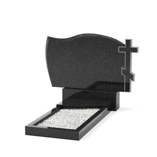 Двойной памятник B-39 гранитный