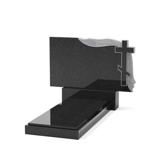 Двойной памятник B-37 гранитный