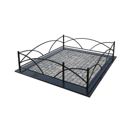 Металлическая ограда МО-20