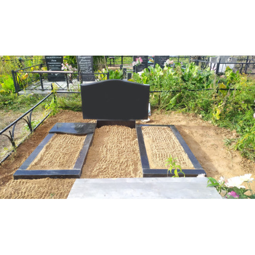 Установка памятников на железобетонные балки