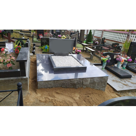 Благоустройство из бессерного блока в несколько уровней