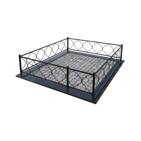 Металлическая ограда МО-2