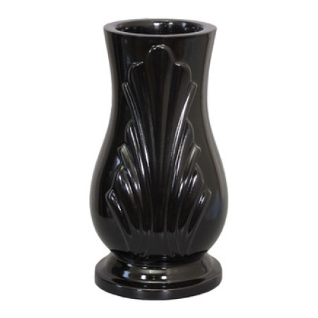 Ваза ритуальная №10 29 см черная