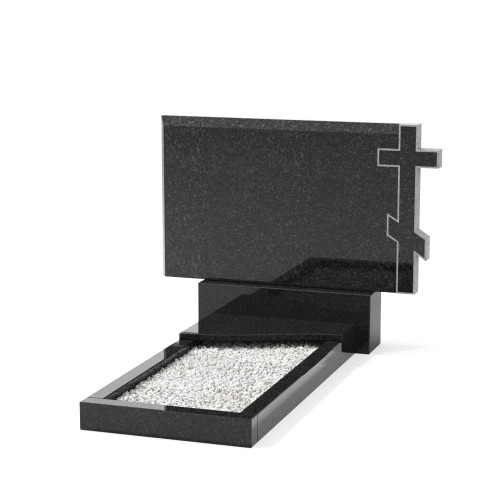 Двойной памятник B-43 гранитный