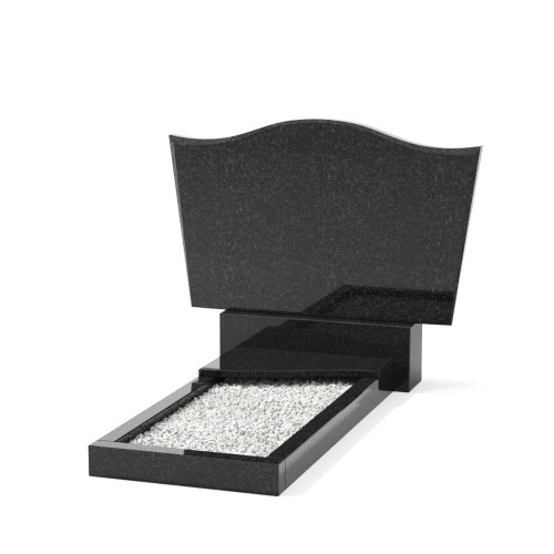 Двойной памятник B-1 гранитный