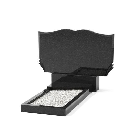 Двойной памятник B-13 гранитный