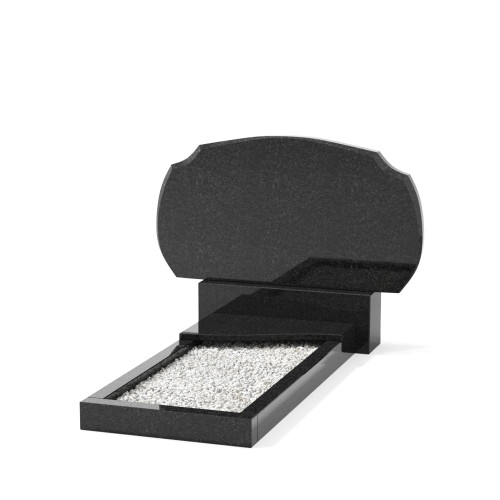 Двойной памятник B-46 гранитный